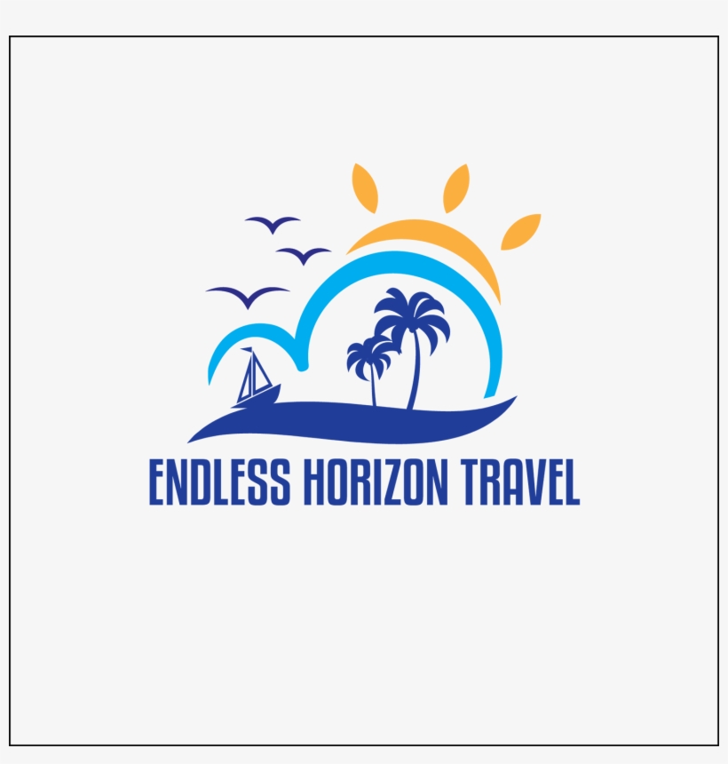 Bold, Colorful, Travel Logo Design For Endless Horizon - Travel, transparent png #5815251
