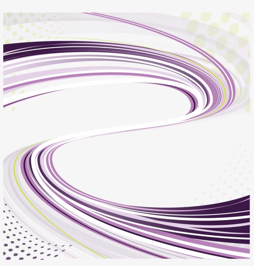 Freeuse Download Curve Vector Wavy - Wavy Line Purple Art Png, transparent png #5816158