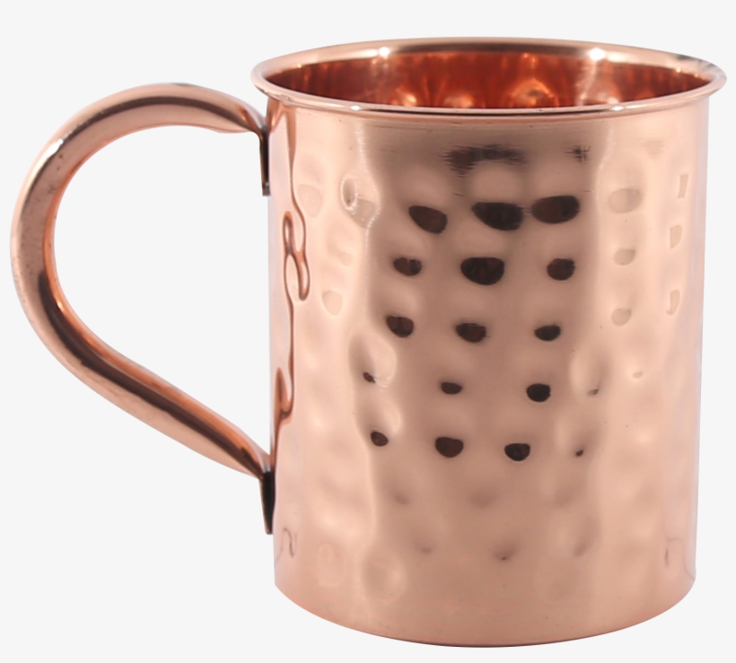 Hammered Moscow Mule Mug 16oz - Inox Artisans 16-ounce Copper Moscow Mule Mug 2-pack, transparent png #5816812
