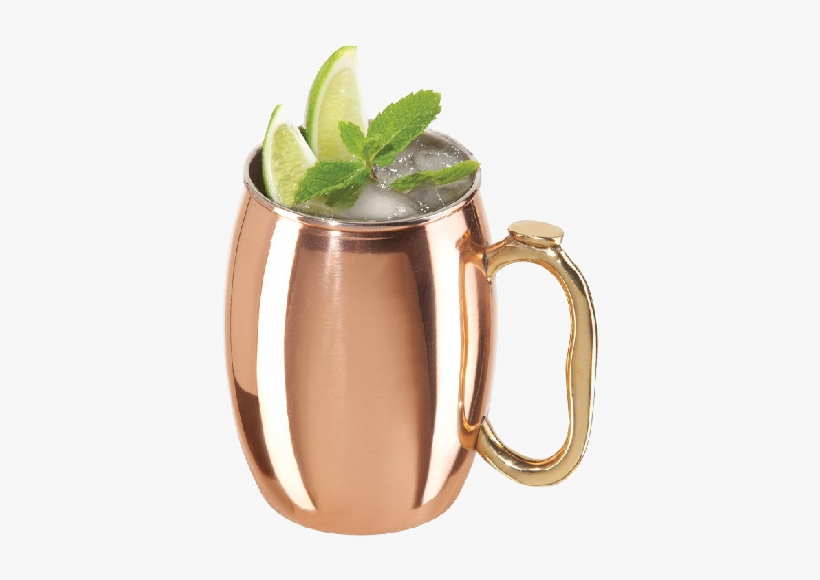 Hard Shake And Pour Over Crushed Ice Into A Moscow, transparent png #5817698