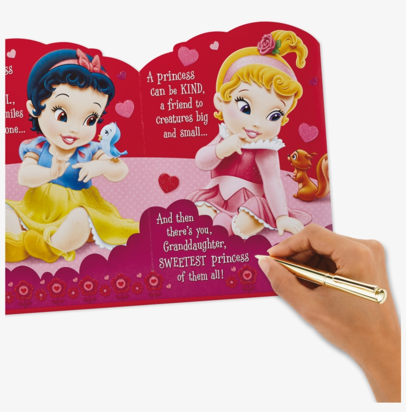 Disney Princess Sweetest Granddaughter Valentine's, transparent png #5818331