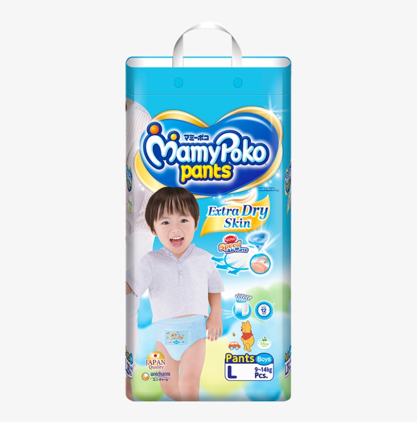 Mamypoko Pants Extra Dry Skin / Size L - Mamypoko Extra Dry Pants, transparent png #5818614
