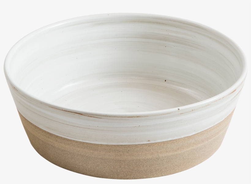 Low Salad Bowl - Beige, transparent png #5818750