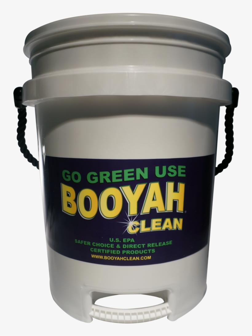 5 Gallon Bucket With Lid - Booyah Clean Bucket Kit, transparent png #5819416