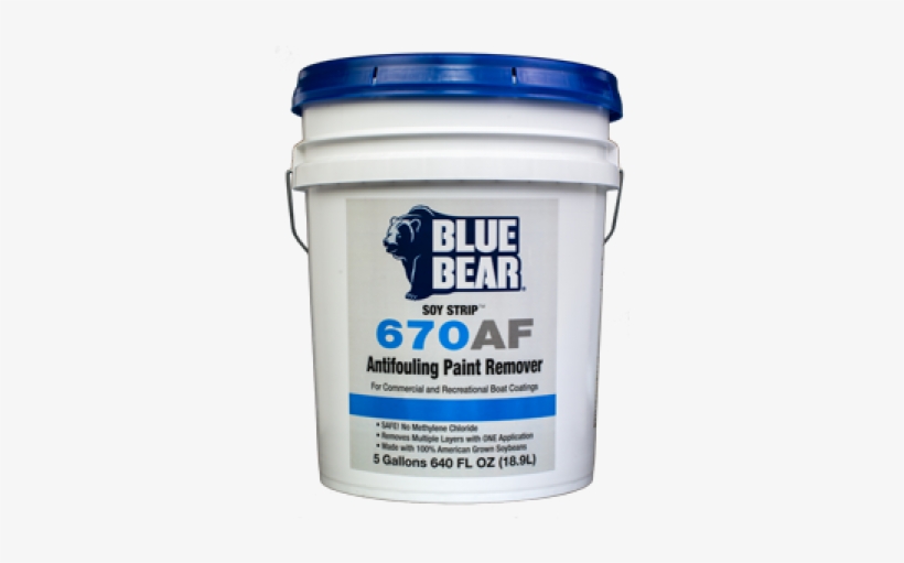 Blue Bear 670af Soy - Blue Bear 300re Asphalt Remover 5 Gallon, transparent png #5820237