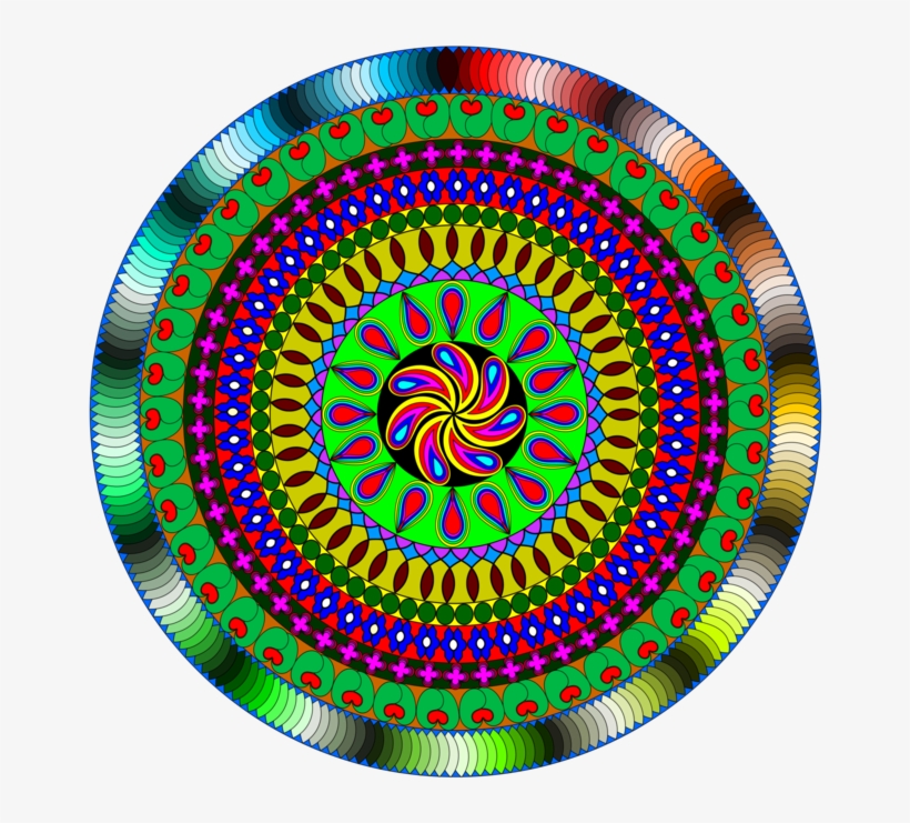 La Fuerza De Los Mandalas - Coloring Book For Adults Plus Creative Journal [book], transparent png #5820239