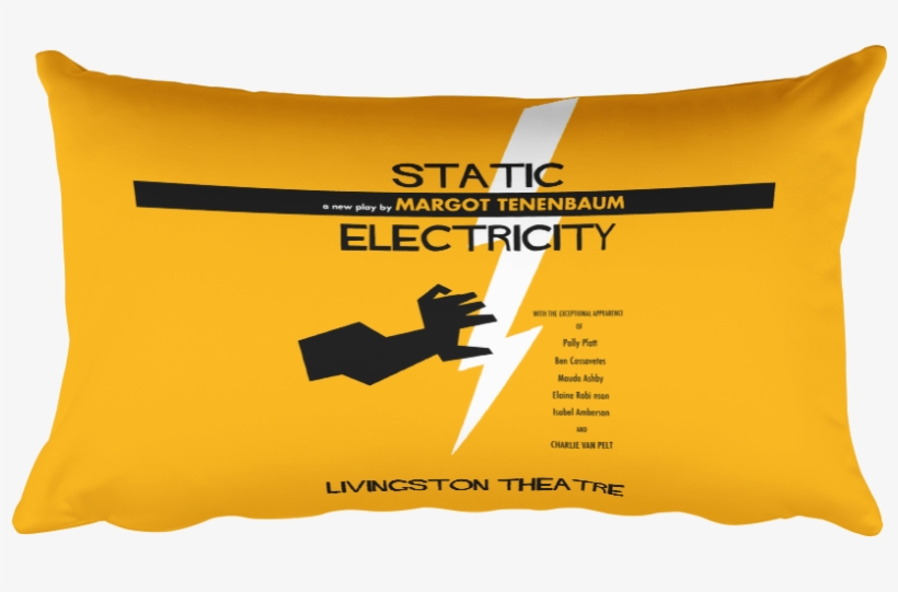 Static Electricity Pillow The Royal Tenenbaums - Snooze, transparent png #5820400