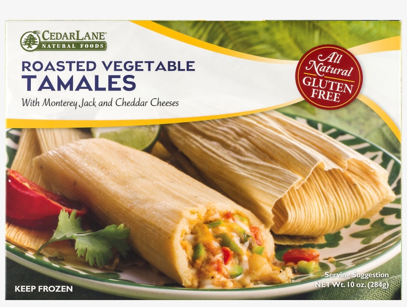 Cedarlane Roasted Vegetable Tamales, transparent png #5820651