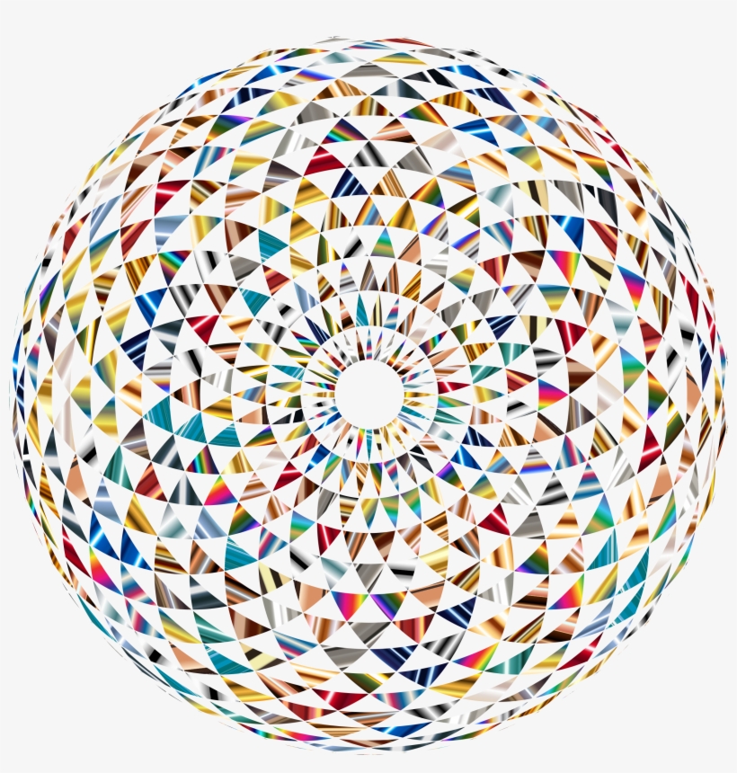 This Free Icons Png Design Of Colorful Toroid Mandala, transparent png #5820839