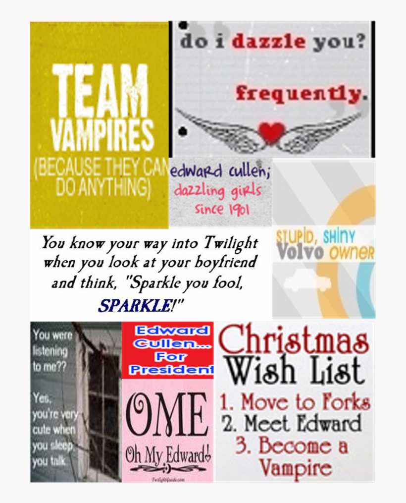 Also Paramore Rox - Twilight Christmas List Wall Clock, transparent png #5821177