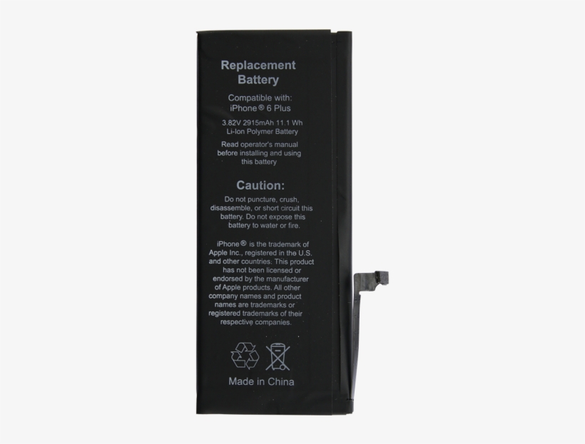Iphone 6 Plus Battery Repair - Iphone 6s, transparent png #5822269