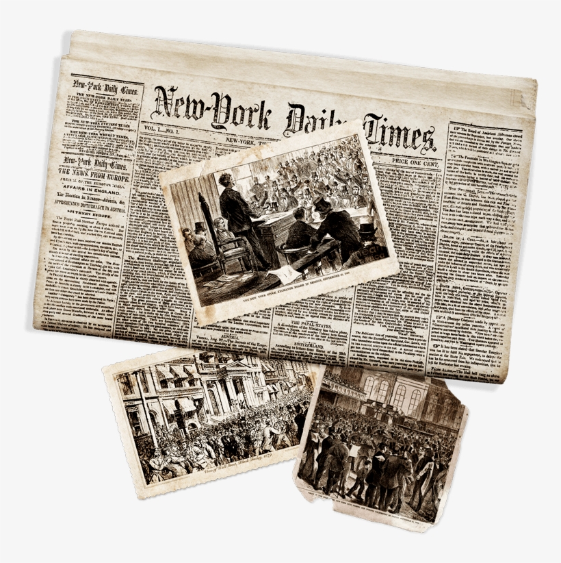 Black Friday Is The Day Following Thanksgiving Day - Posterazzi Black Friday 1869 Nthe New York Stock Exchange, transparent png #5822325