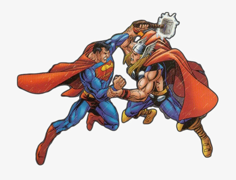 Marvel Superman Png Image - Thor Vs Superman, transparent png #5823614