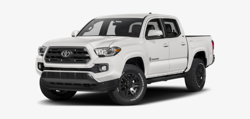 2017 White Tacoma - 2018 Toyota Tacoma Sr5 Double Cab, transparent png #5823615