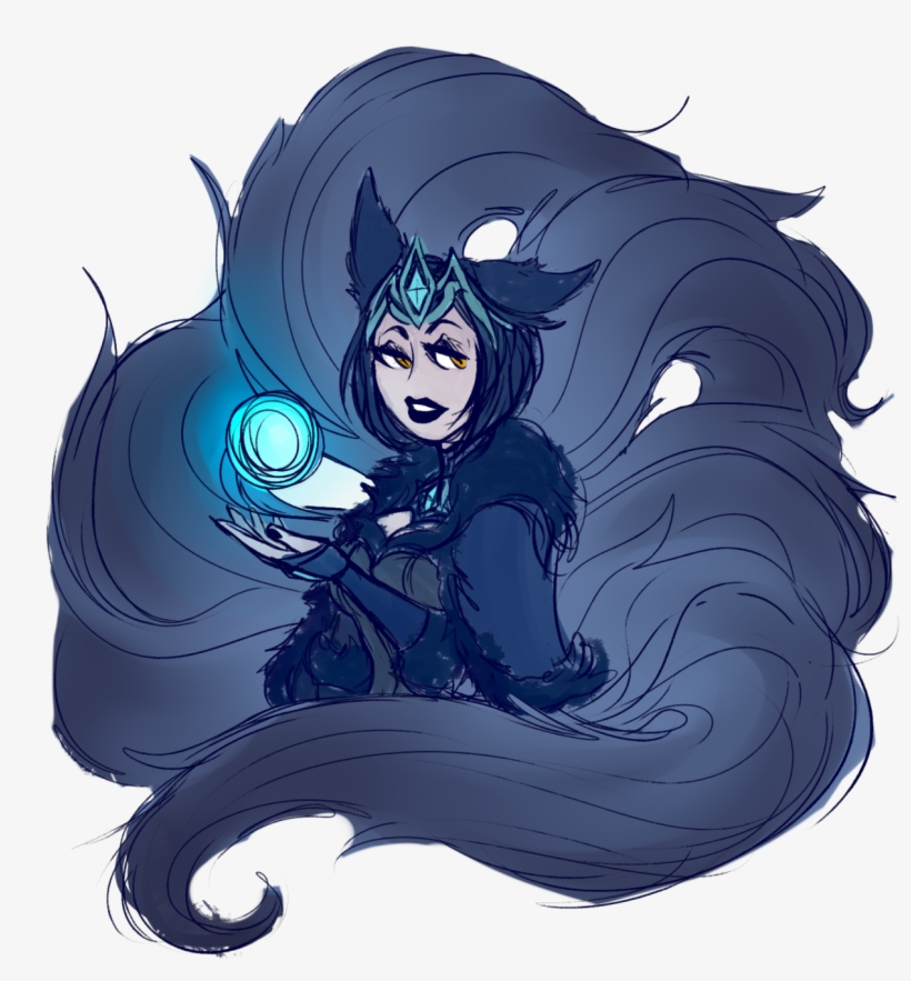 Nine Tailed Fox, League Of Legends, Wells, Champion - Illustration, transparent png #5823728