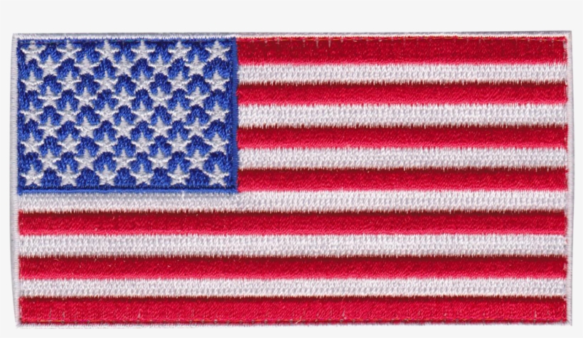 Usa Flag Patch - American Flag Embroidery Designs, transparent png #5823782