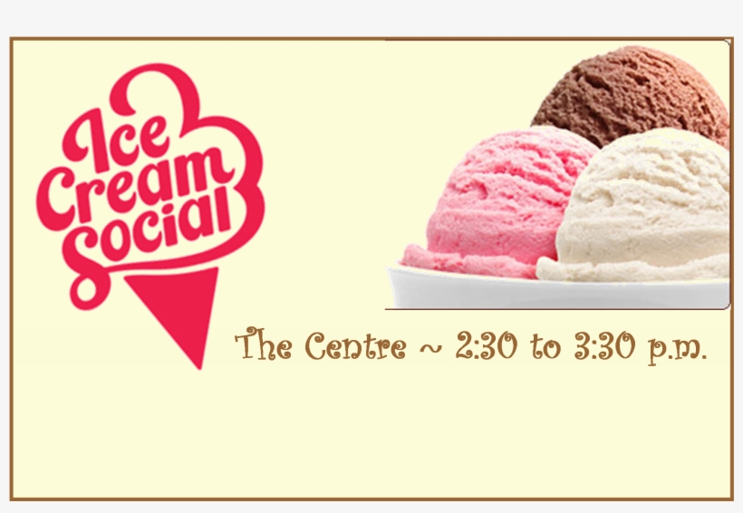 Ice Cream Social - Ice Cream, transparent png #5823787