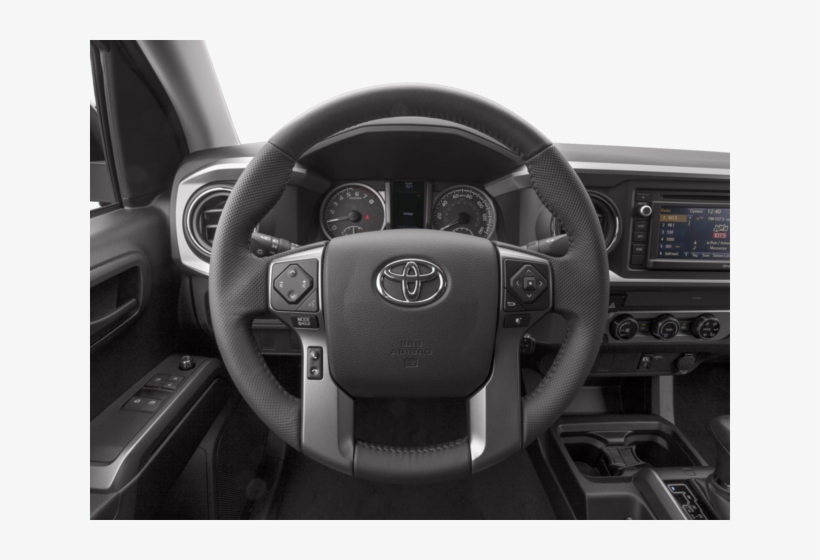 New 2018 Toyota Tacoma Sr5 V6 - 2018 Tacoma Steering Wheel Controls, transparent png #5823930