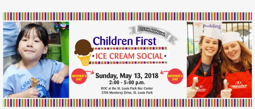 2018 Ice Cream Social Fb Image - Ampelmann アンペルマンキッズウォッチ Afb-2040-12 レッド×クリアケース, transparent png #5824065