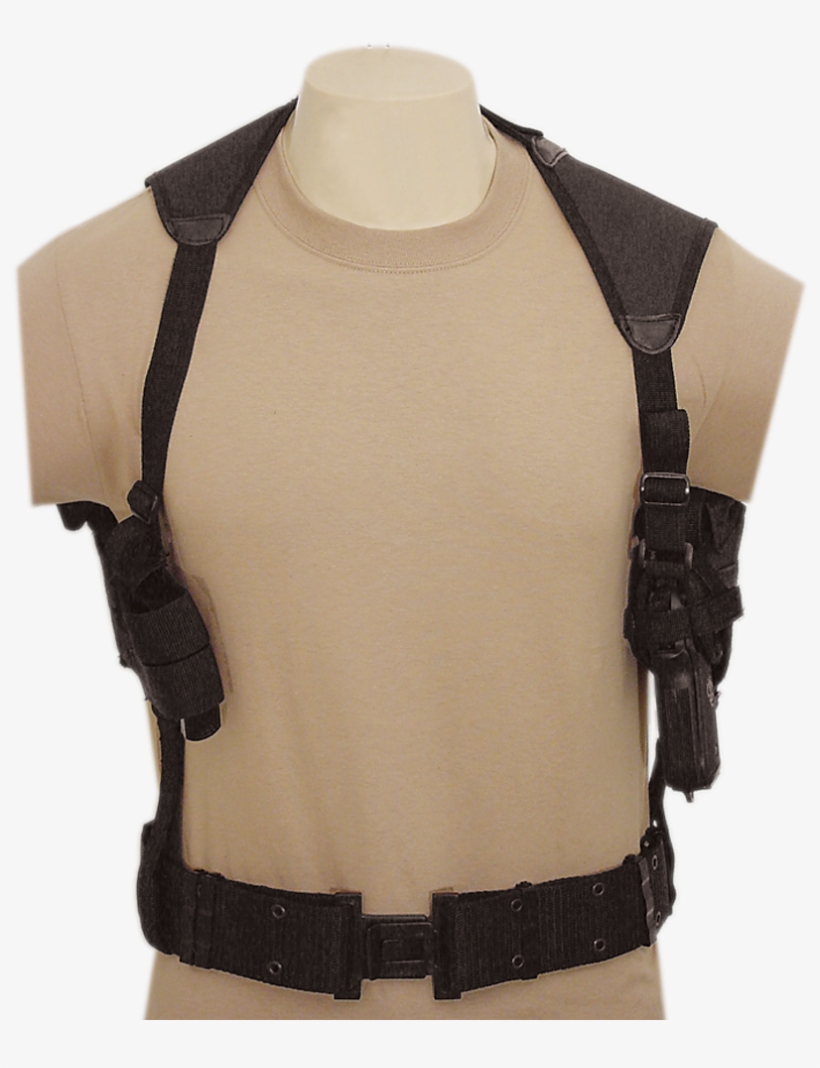 Holsters Holsters - Shoulder Holster With Mag Pouch, transparent png #5824282