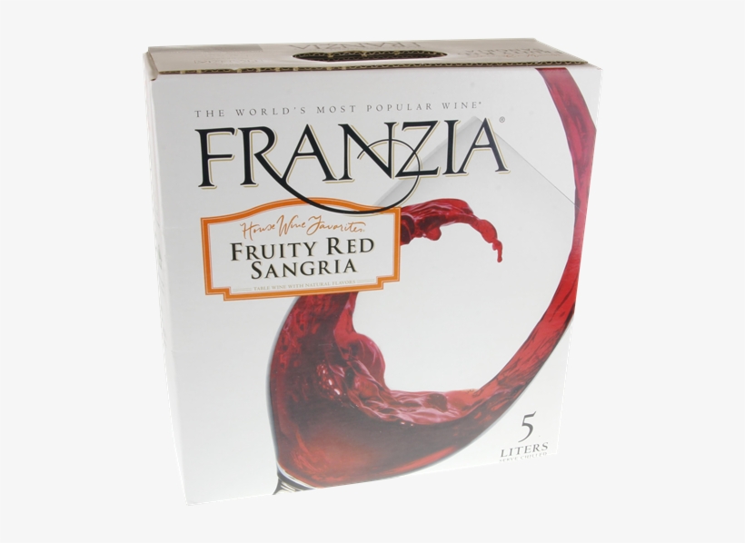 Franzia Fruity Sangria - Franzia Red Wine Box, transparent png #5824670