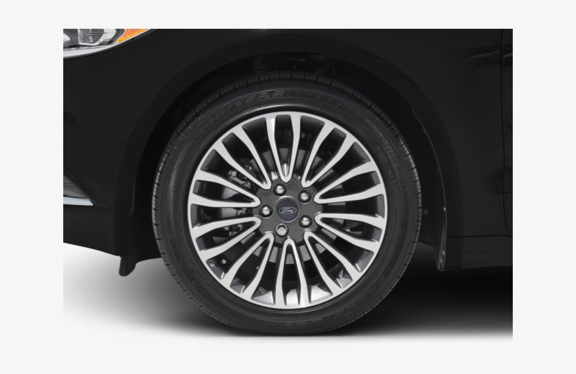 2017 Ford Fusion Se Fwd - Cadillac Ats Black Chrome Wheels, transparent png #5824833