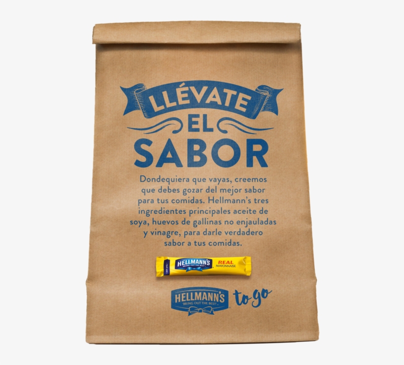 Hellmanns Brownbag Isolated - Portable Network Graphics, transparent png #5824877