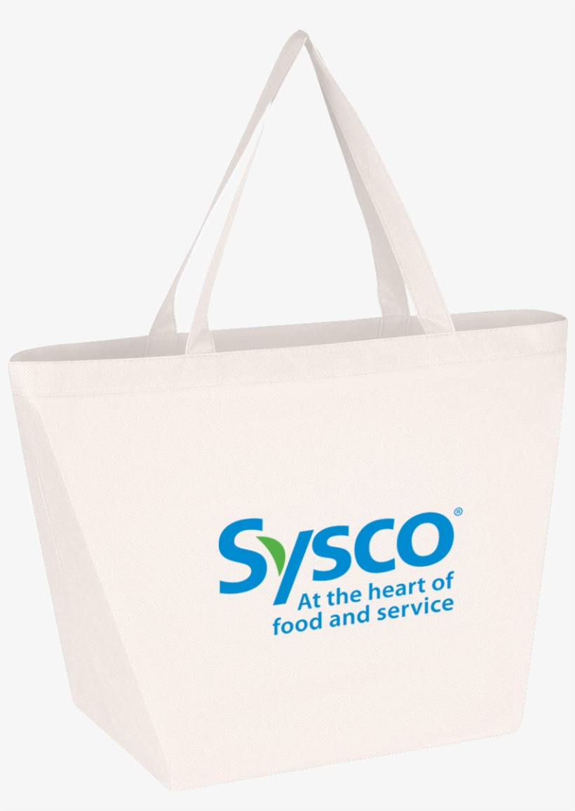 Non-woven Shopper Tote - Sysco Foods, transparent png #5825620