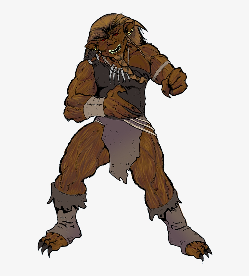 Angruu The Bugbear, Vicious Inhabitant Of Urde - Bugbear Female, transparent png #5825671