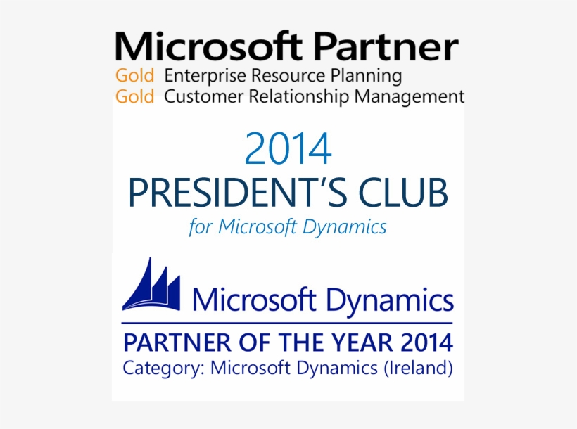 Microsoft Dynamics Partner Of The Year - Microsoft Dynamics Crm, transparent png #5825768