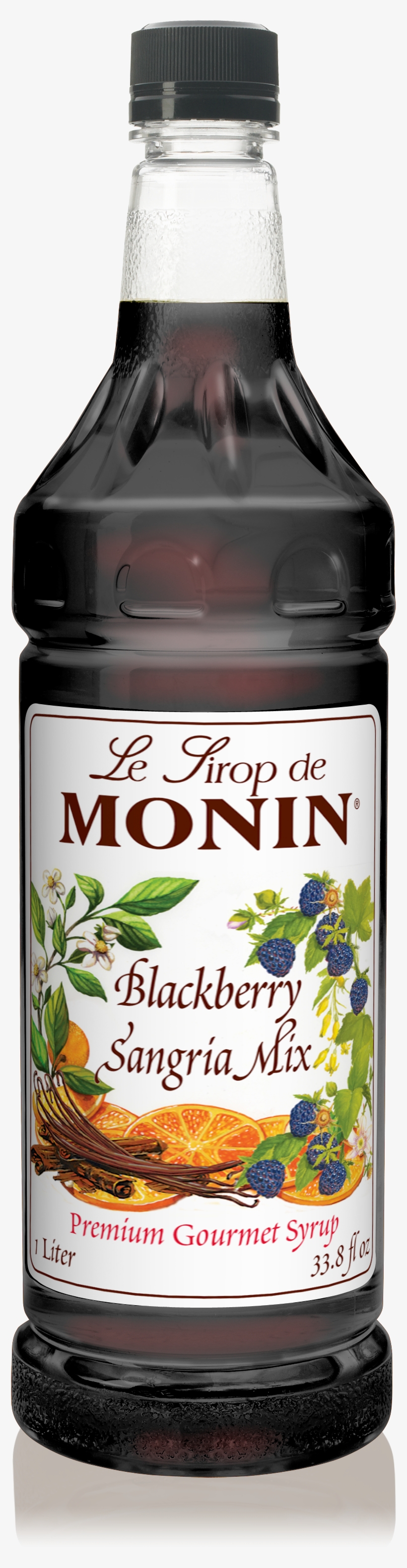 Description - Monin Berry Sangria Syrup, transparent png #5826020