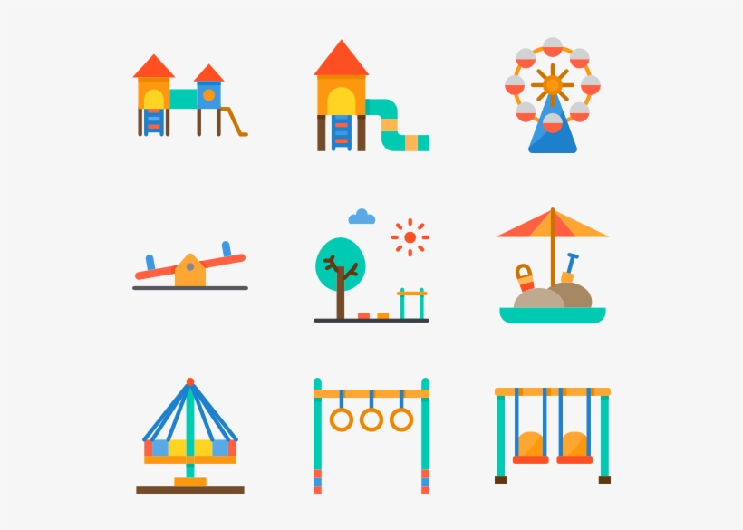 Playgrounds - Playground, transparent png #5826432