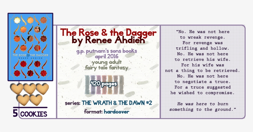 Love From The Stars, To The Stars - Rose & The Dagger Englisches Hörbuch, Renée Ahdieh,, transparent png #5826896