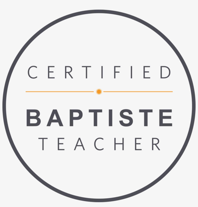 Certified Baptiste Teacher Grey Orange, transparent png #5826930