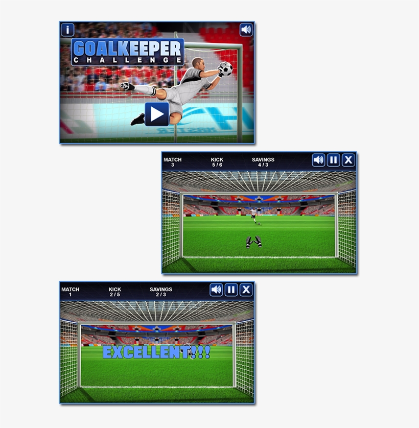 Goalkeeper Challenge - Goalkeeper, transparent png #5827311