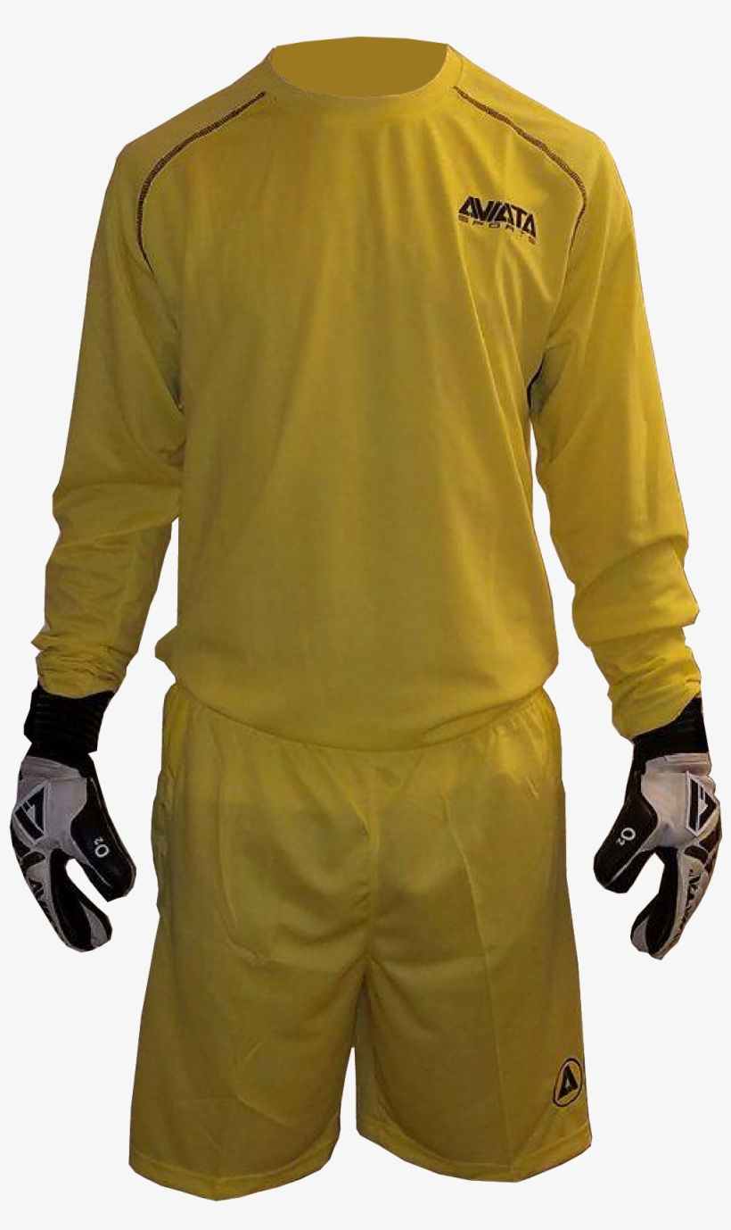 Goalkeeper Jersey Kit Long Sleeve L S Jersey And Short, transparent png #5827726