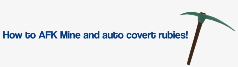 [guide] How To Afk Mine Auto Convert Rubies 2 Years - Printing, transparent png #5828184
