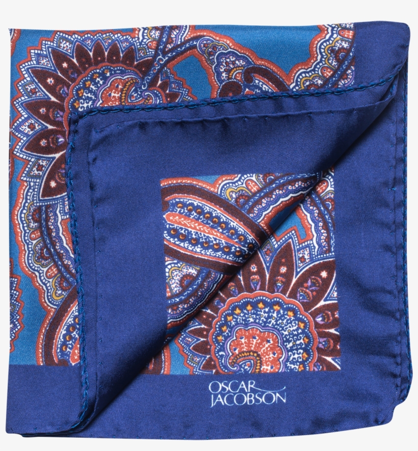Oscar Jacobson Handkerchief 234 - Blauw One Size Heren, transparent png #5828237