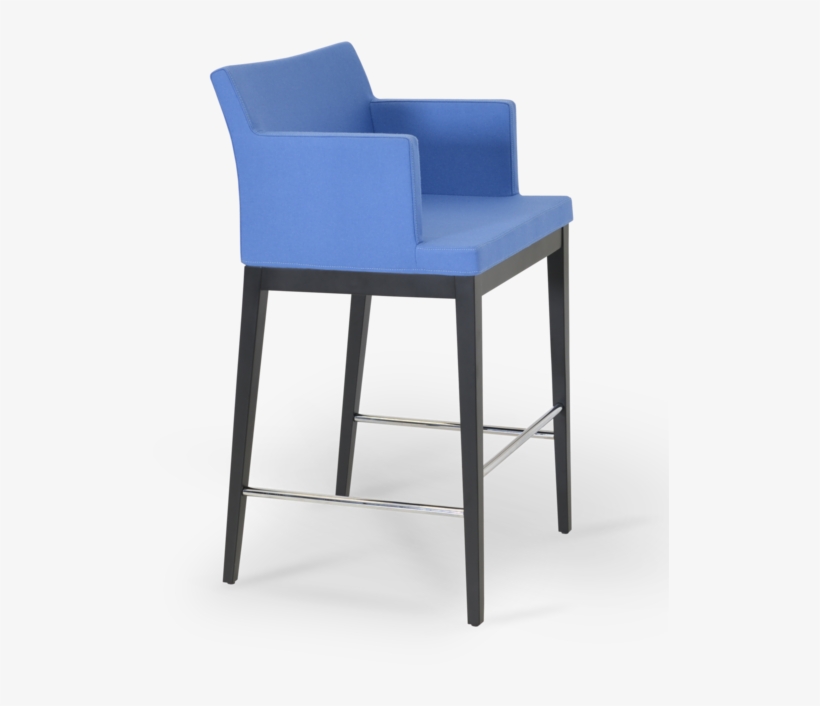Soho Bar/counter Wood Stool By Soho Concept - Sohoconcept Soho Wood Chair | Sky Blue Camira Wool, transparent png #5828953