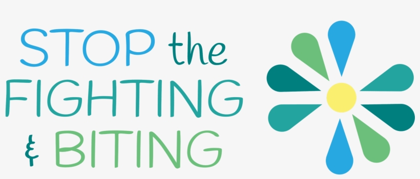37156702 Stop The Fighting And Biting Final - Graphic Design, transparent png #5829098