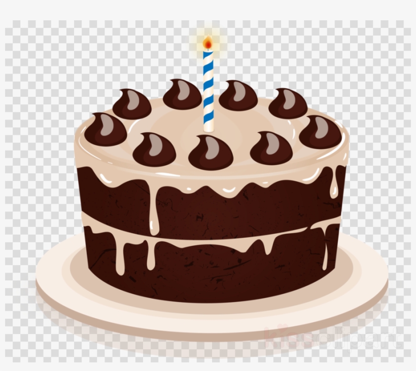 Happy Birthday Cake Transparent Clipart Cupcake Chocolate - Happy Birthday Wishes For Anthony, transparent png #5829187