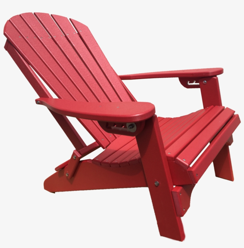 Reclining Adirondack Chair Poly Outdoor Patio Furniture, transparent png #5829537