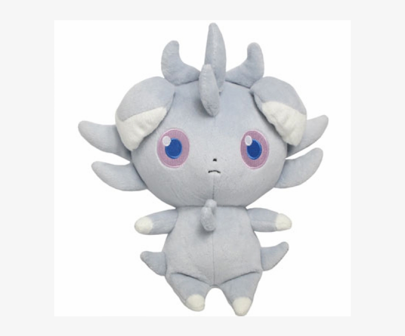 Pokemon 6-inch Espurr Plush Toy, transparent png #5829693