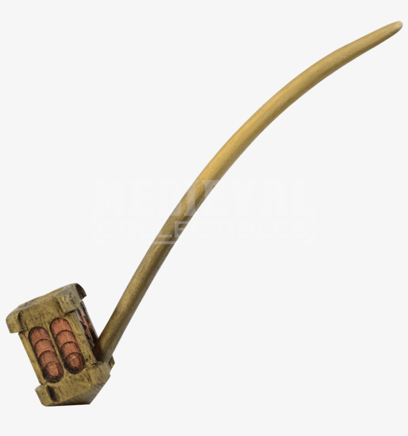 The Oaken Shield Pipe - Custom Churchwarden Pipe, transparent png #5829791
