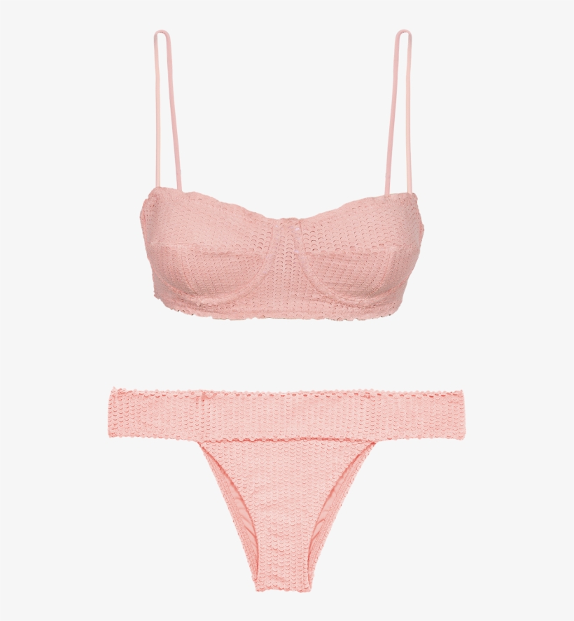 Romance Scales Corsage Bikini - Lingerie, transparent png #5829836