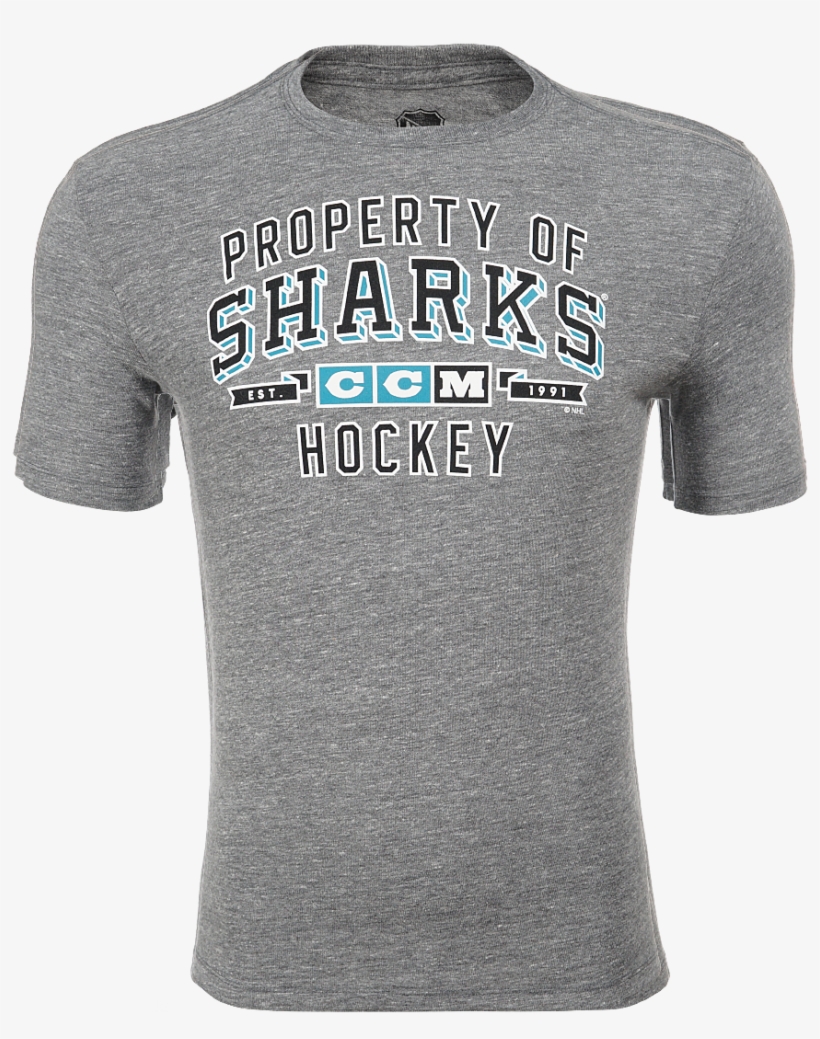Футболка Мужская Ccm Property Block San Jose Sharks - Toronto, transparent png #5829981