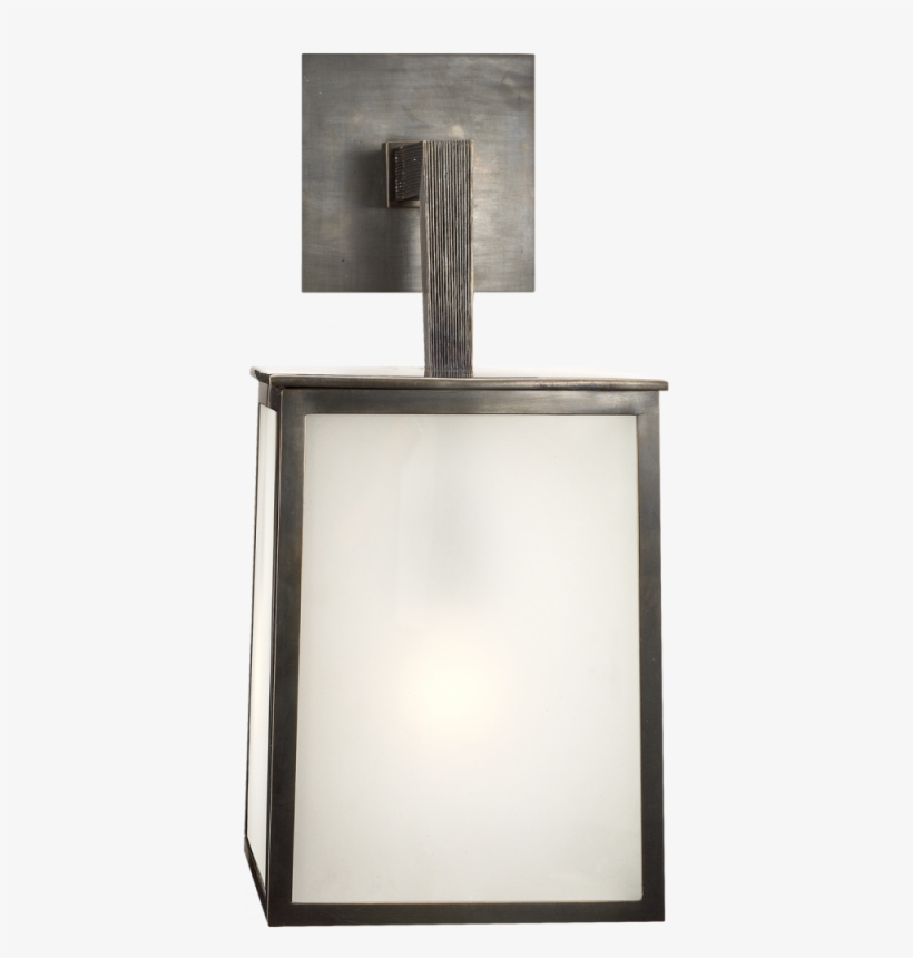 Ojai Large Sconce In Bronze With Frosted Glass - Visual Comfort Barbara Barry Ojai Large Sconce, transparent png #5830189