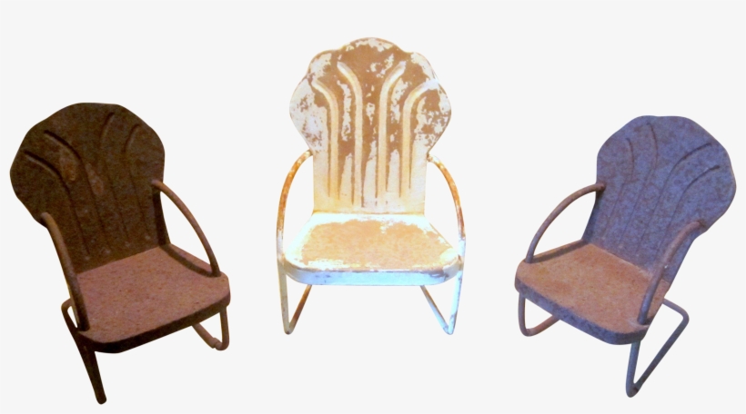 Miniature Adirondack Style Garden Chair - Chair, transparent png #5830237