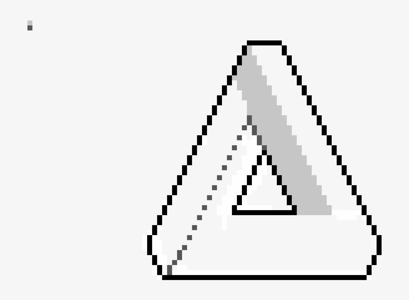 Penrose Triangle - Infinite Triangle, transparent png #5830840
