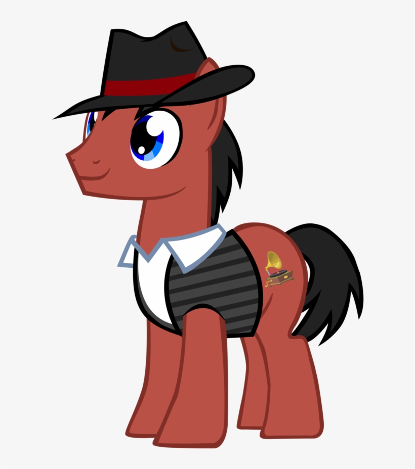 Zipdry, Earth Pony, Hat, Oc, Oc Only, Pony, Safe, Trilby - Cartoon, transparent png #5830885